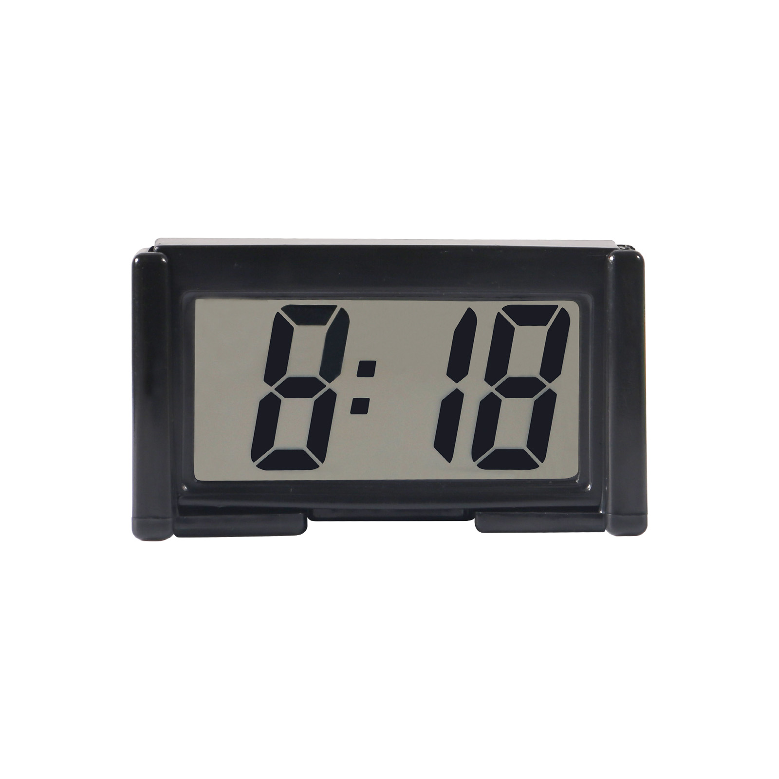 Horloge électronique Horloge Numérique Voiture Noire Pour Tableau De Bord  De