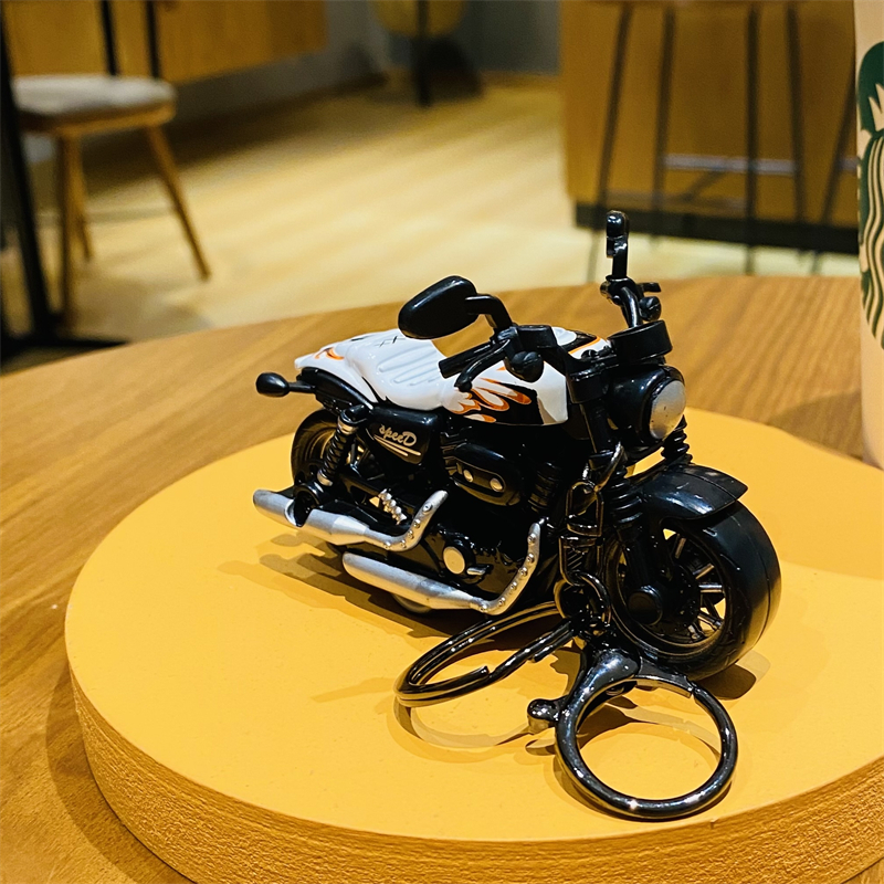 Pendant Bag Charms Trinket Motorcycle Keychain Doll Keychains Motor Scooter Keyrings  Car Key Chain – the best products in the Joom Geek online store