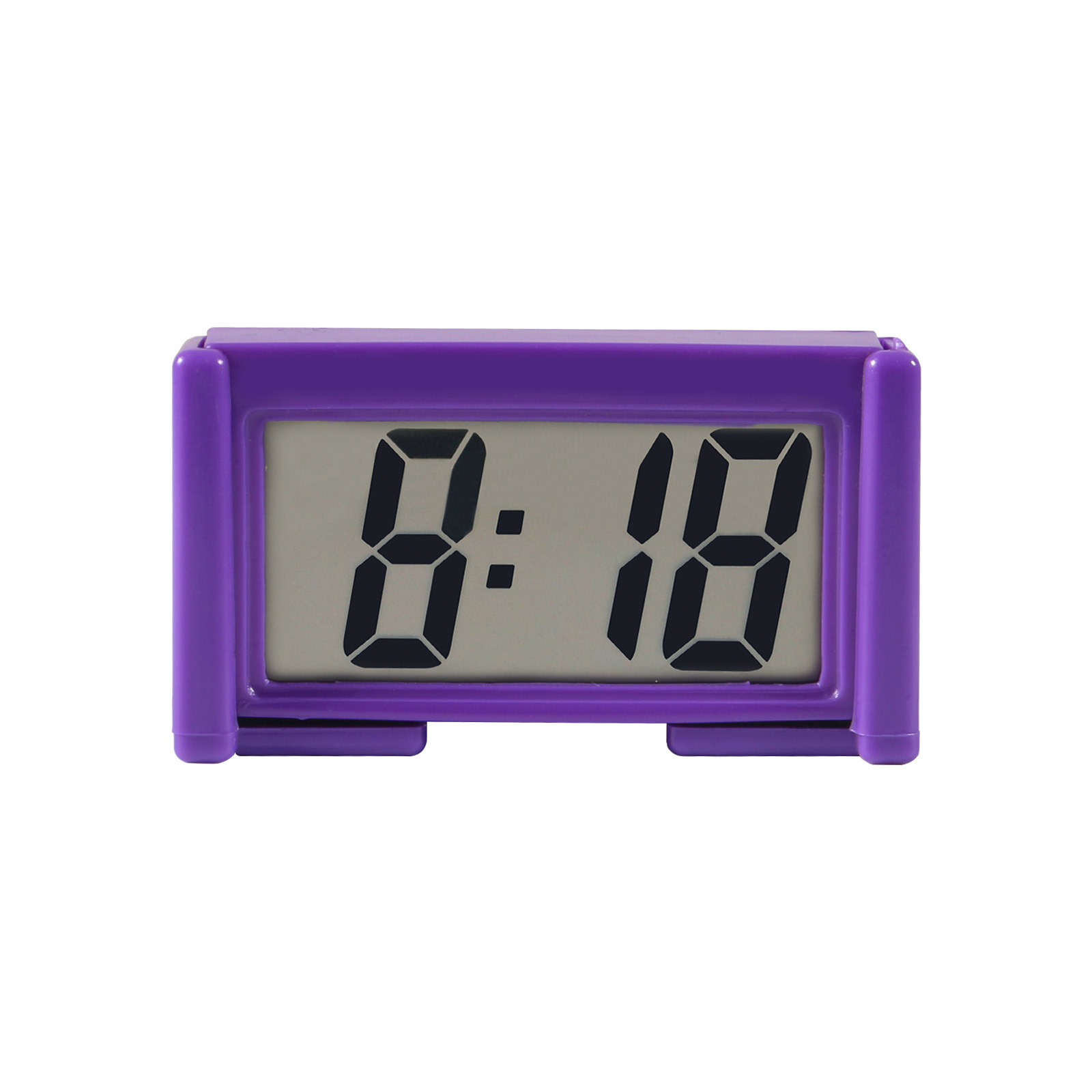 Fyydes Tableau de bord de voiture numérique LCD Tableau de bord Horloge  électronique Date Heure Affichage du calendrier, Horloge de bureau, Horloge  de table 