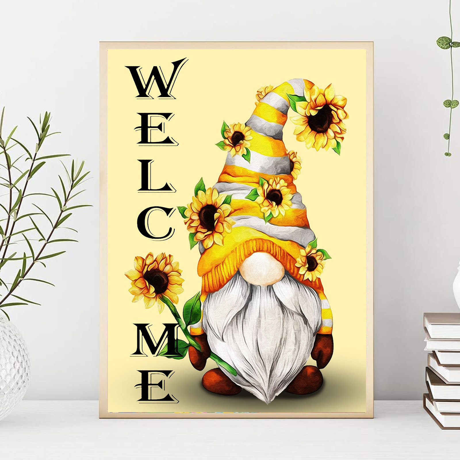 Bowetile Diamond Painting Pendentif Avec Chaîne, Grome Diamond Painting Ornements Pour Adultes Enfants, DIY Suspendus Ornements Diamant Couronne Porte Exterieur Jardin Maison Décoration Cadeaux