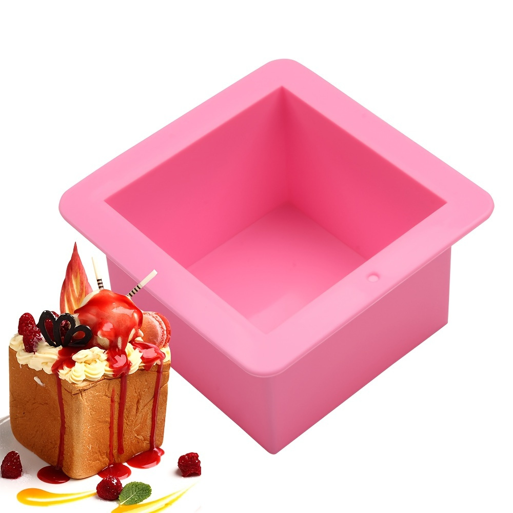 Square Soap Silicone Molds Handmade Baking Mold Cake Decoration