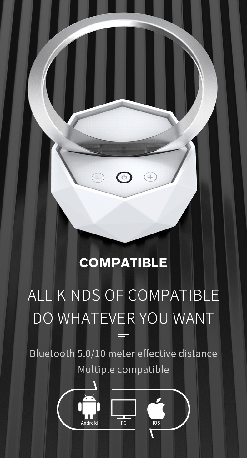 Portable RGB Light Speaker