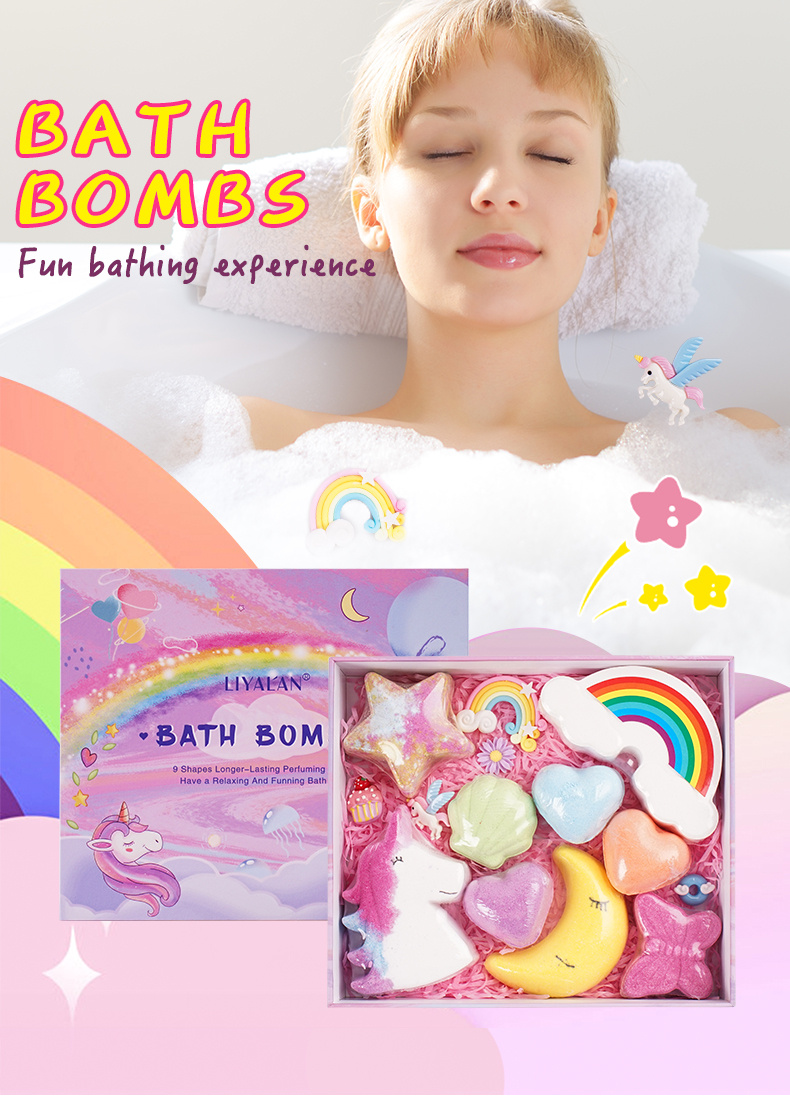 LIYALAN Luxury Bath Bomb Kit – Nielies