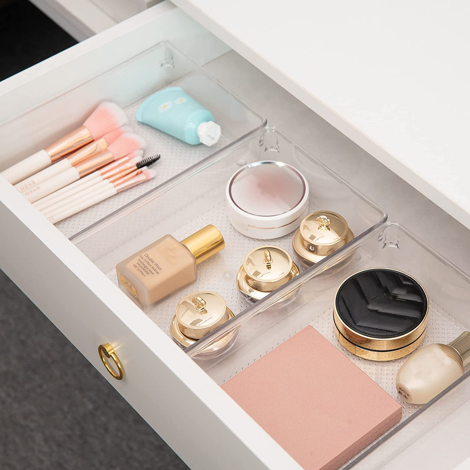 Mebbay Expandable Plastic Drawer Organizer – All About Tidy