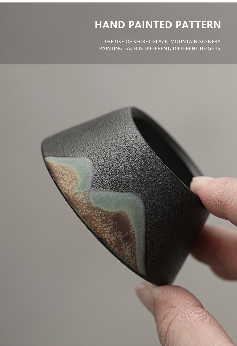 1pc Ceramic Traditional Tea Cup Kung Fu Tea Set With Mesh Filter Shop On Temu And start Saving