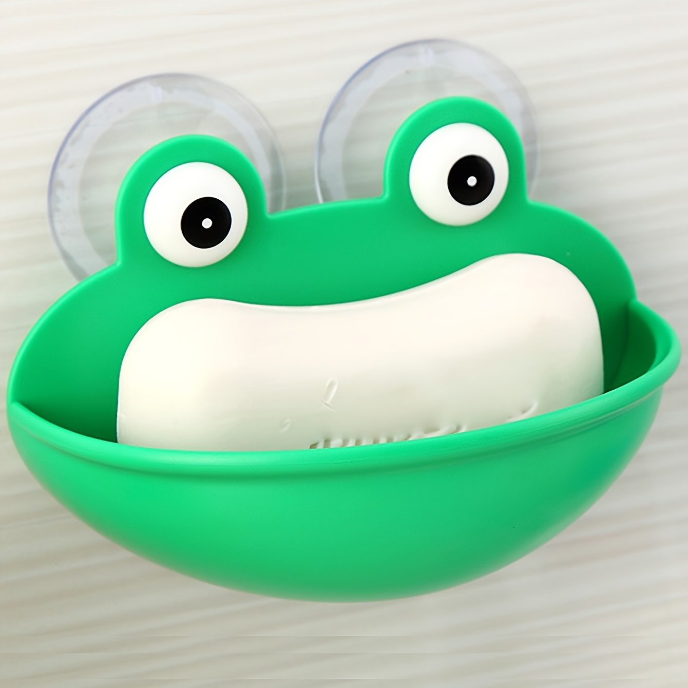 Retro Ceramic Frog scrubby sponge holder vintage mold Toad kitchen sink  bathroom