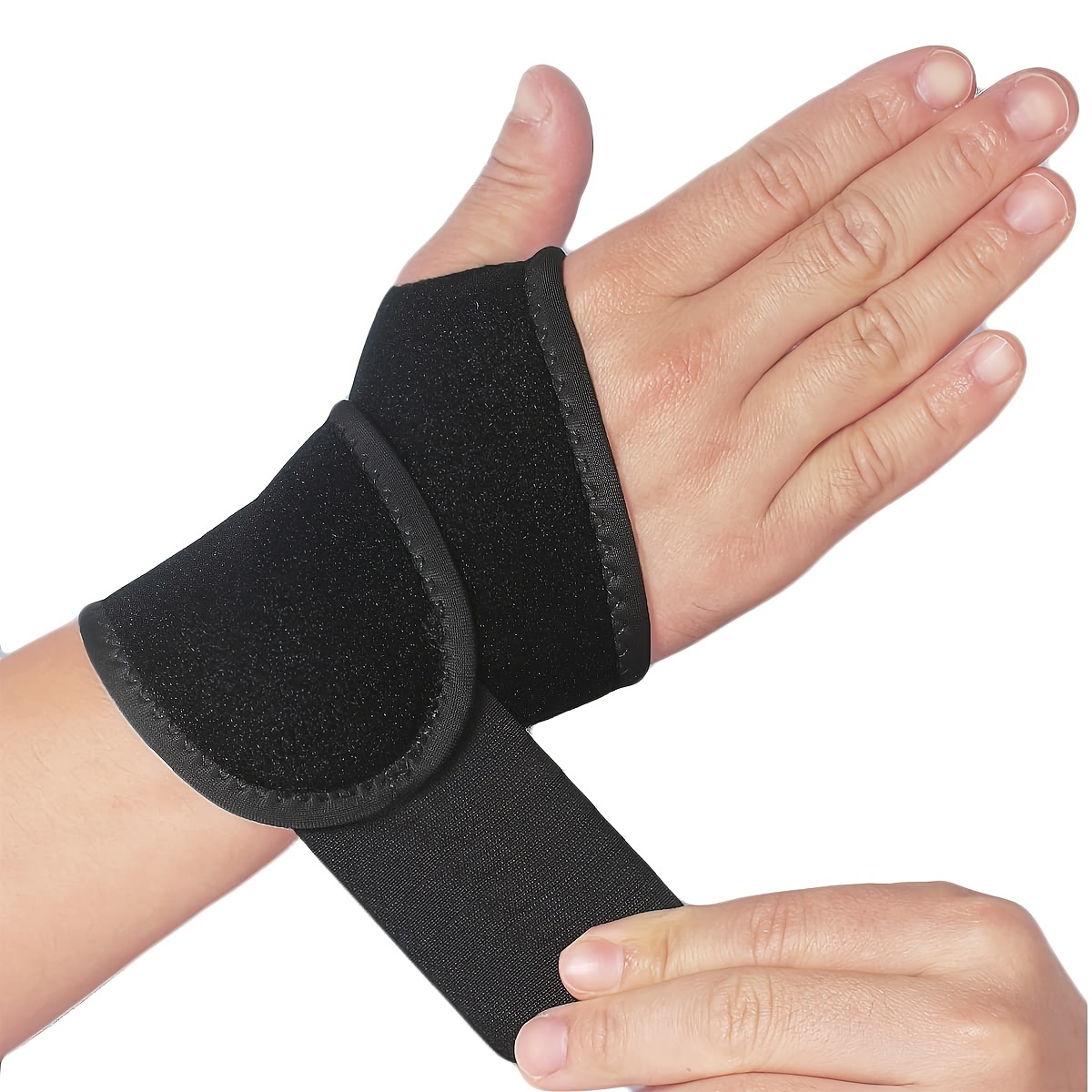 Comfy Brace Premium Lined Wrist Support Adjustable Wrist Strap