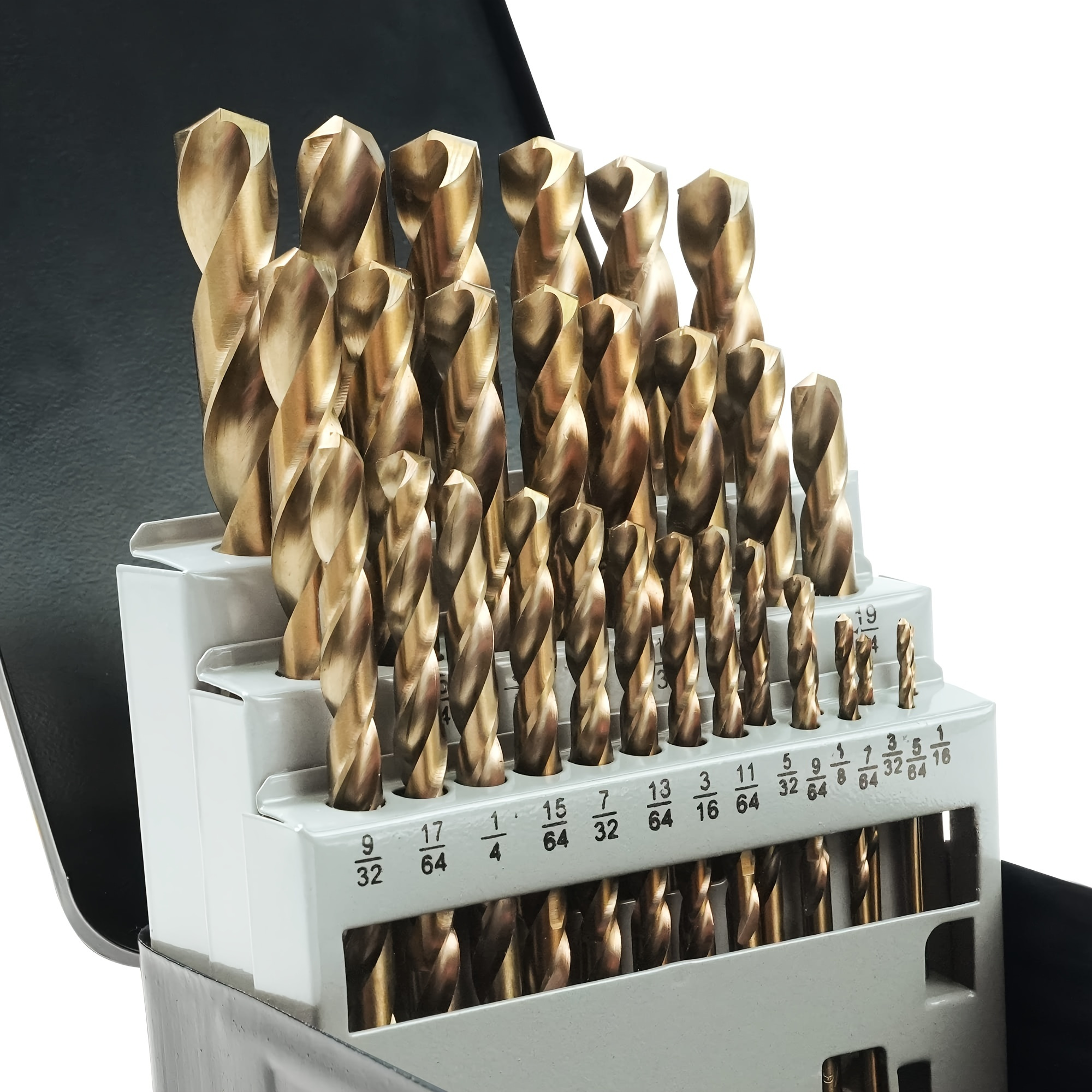 TiAlN Coated Hex Shank Cobalt HSS Four-stage Drill Bits