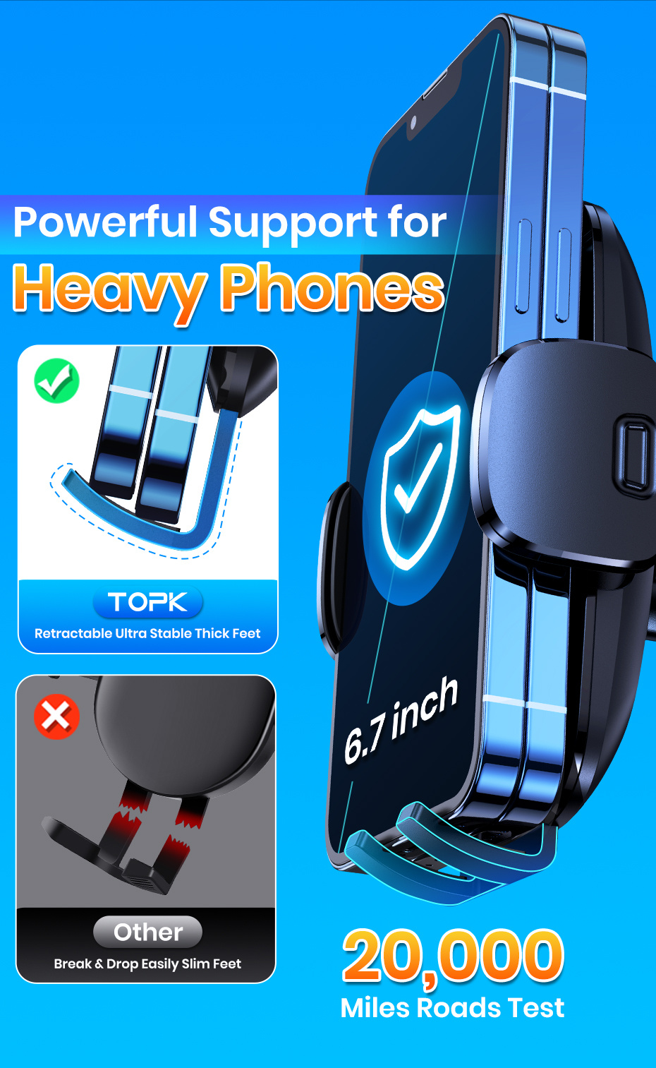 Olycraft 2 Uds soporte para teléfono móvil soporte para teléfono
