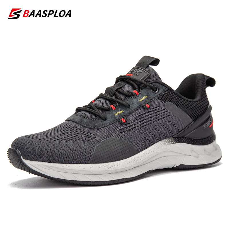 Zapatillas Correr Hombre Baasploa, Livianas Cómodas, Antideslizantes,  Transpirables, Tejidas, Tenis Correr, Calzado Deportivo Correr, Deportivas, Mejores Ofertas Diarias Hoy