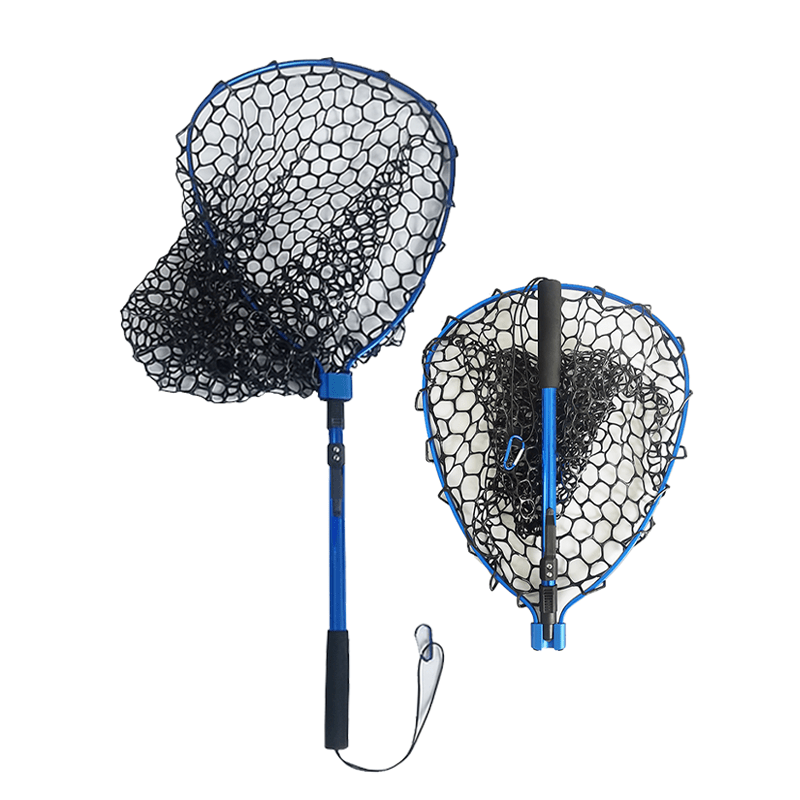 Dip Net Folding Portable Lure Net Lomme Ultra Light Big Fish Fishing Net  5984