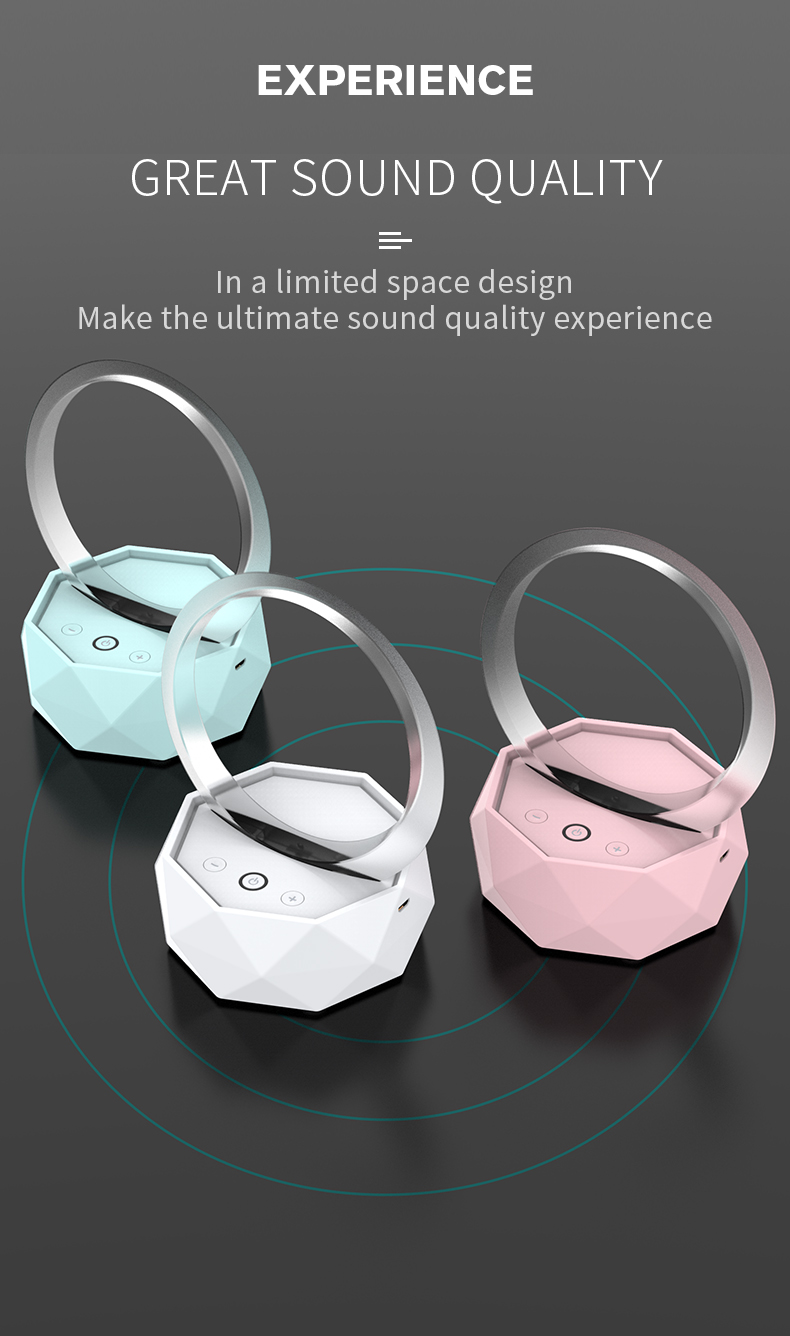 Portable RGB Light Speaker