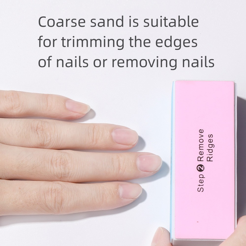 Professional 4way Nail Buffer Block For Perfect Nail Polish And Shape