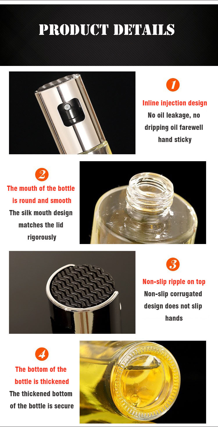 1pc Barbecue Oil Injector Graduated Oil Spray Bottle Cooking Temu