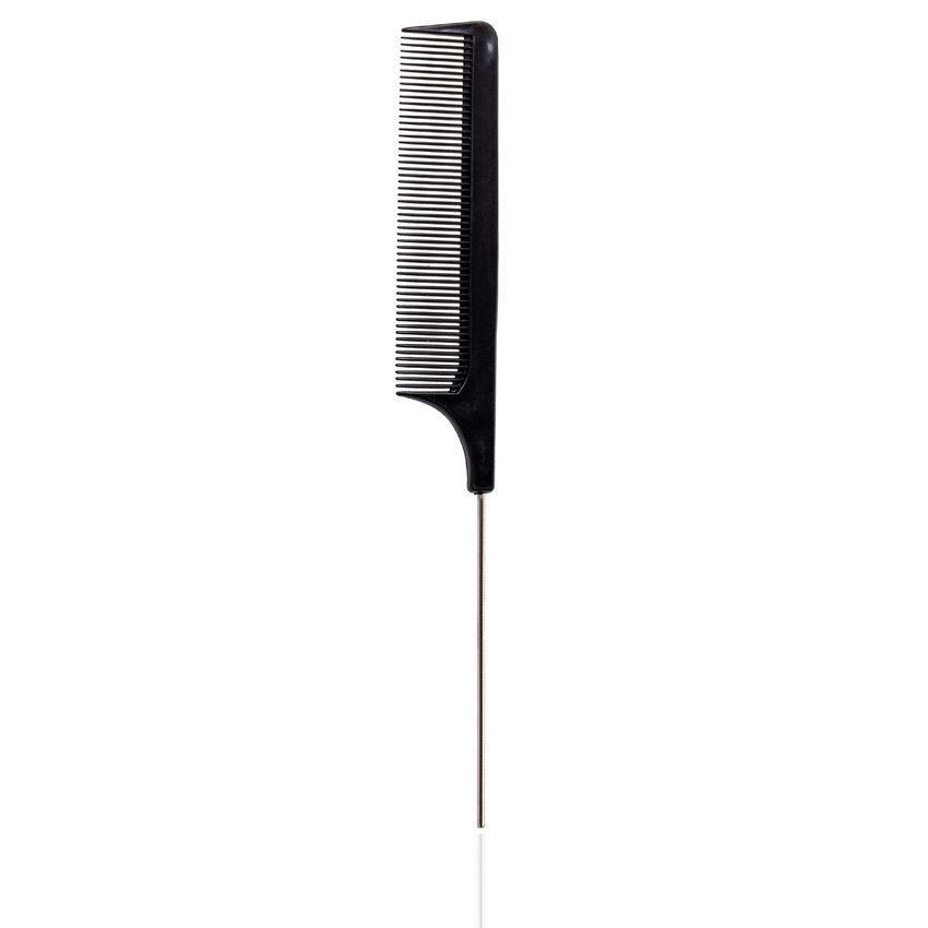 Black Fine Tooth Comb Metal Pin Hair Style Rat Tail Comb Massage Hair  Styling Beauty Tools For Hair Salon Or Home Supplies - Beauty & Personal  Care - Temu Canada