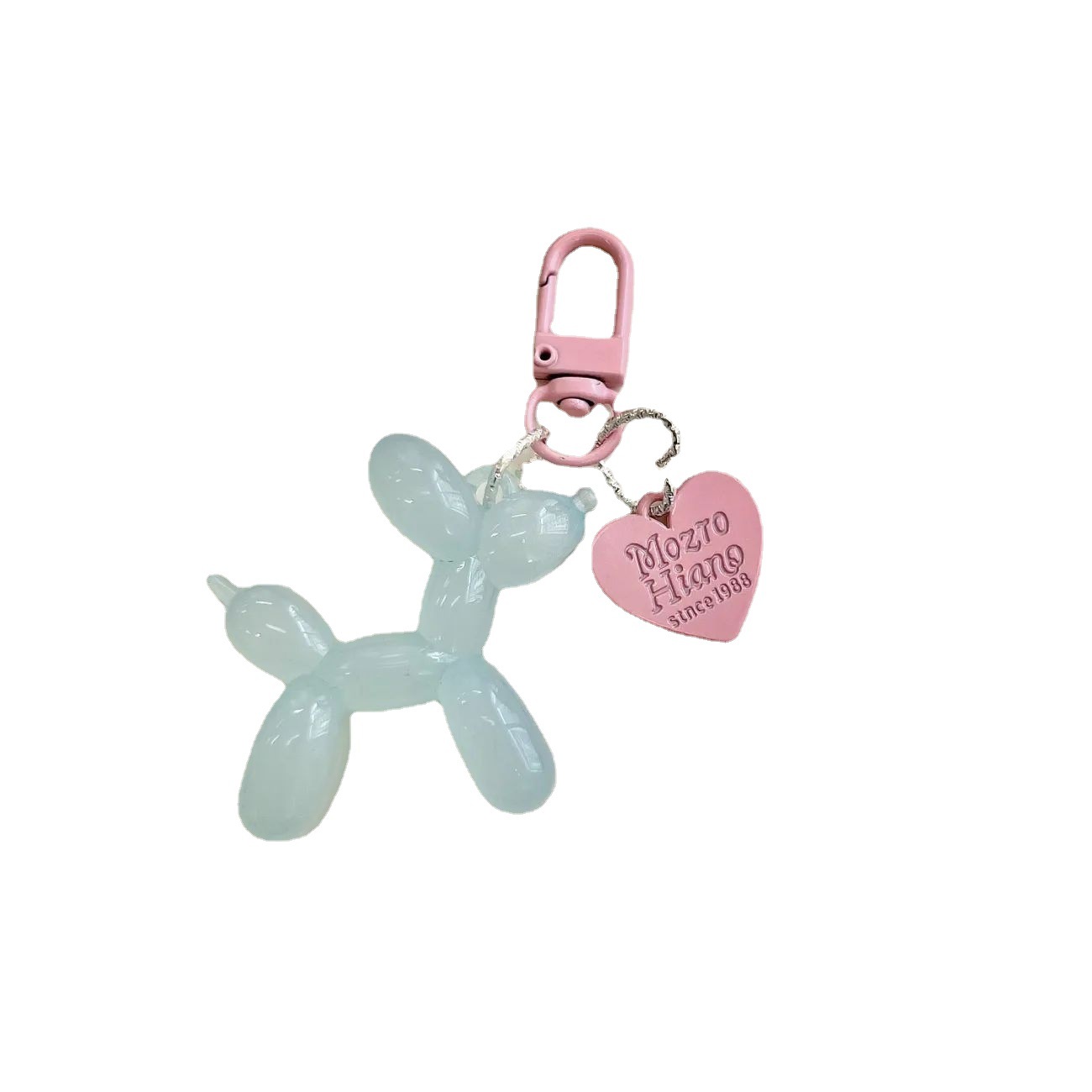 Jelly Balloon Dog Keychain Cute Acrylic Keychain Bag Purse - Temu