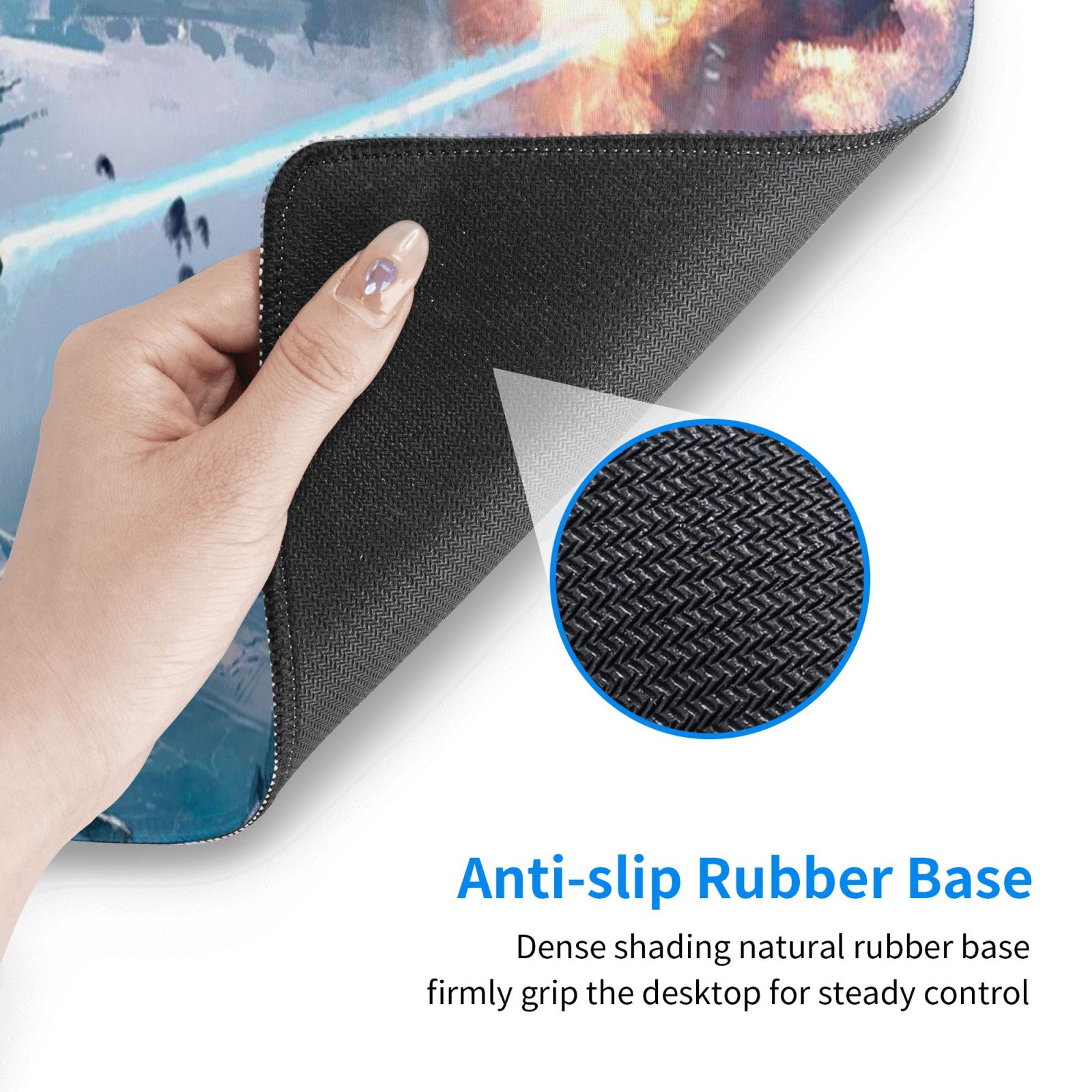 Spacecraft Mouse Pads Gaming Mousepad Gamer Rubber Mat Temu