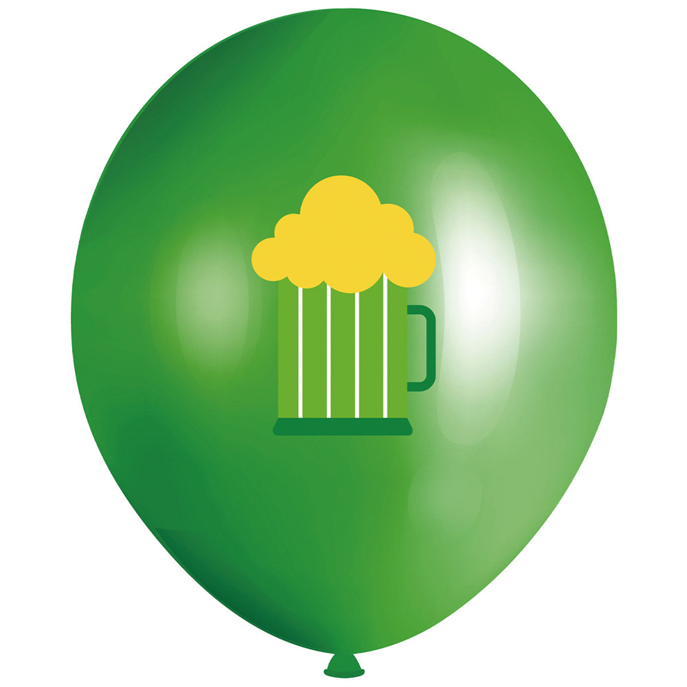 Irish Theme Balloon Set, St. Patrick's Day Atmosphere Scene Arrangement