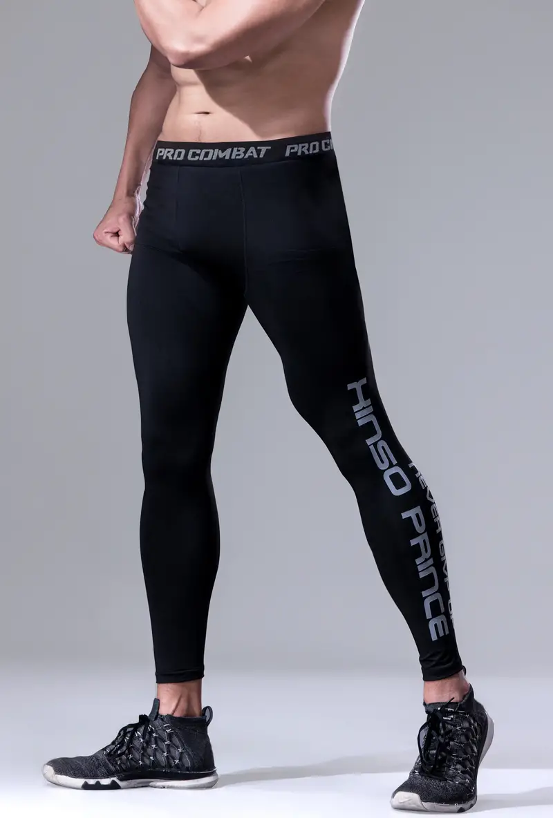 Men's High Stretch Compression Pants - Quick Dry Sports Tights for Running  & Working Out!