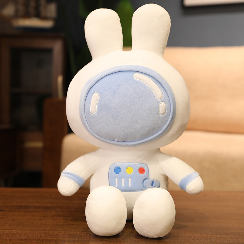 Oreiller Peluche Astronaute NatureMan - 53 Cm, Thème Espace, Décoration Chambre Enfant, Cadeau Anniversaire Garçon Fille - 9