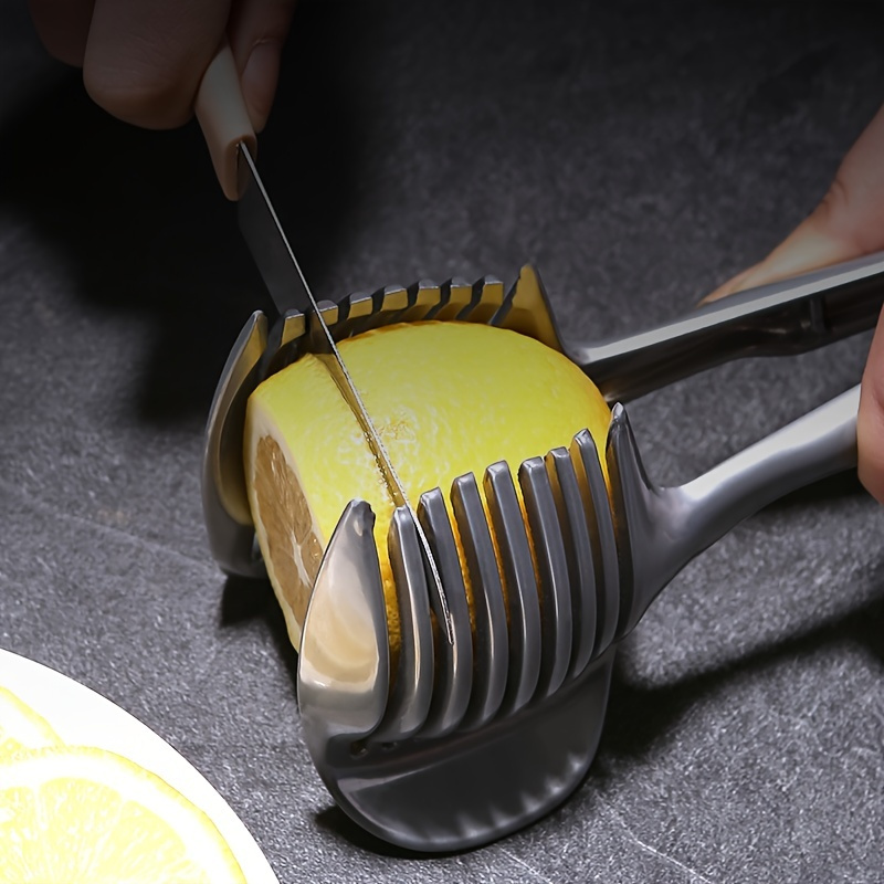Tomato Slicer, Manual Lemon Slicer, Multifunctional Fruit Cutter, Reusable  Vegetable Cutter, Boiled Egg Slicing Tool, Handheld Onion Slicer, Kitchen  Potato Slicer, Household Kitchen Tools - Temu
