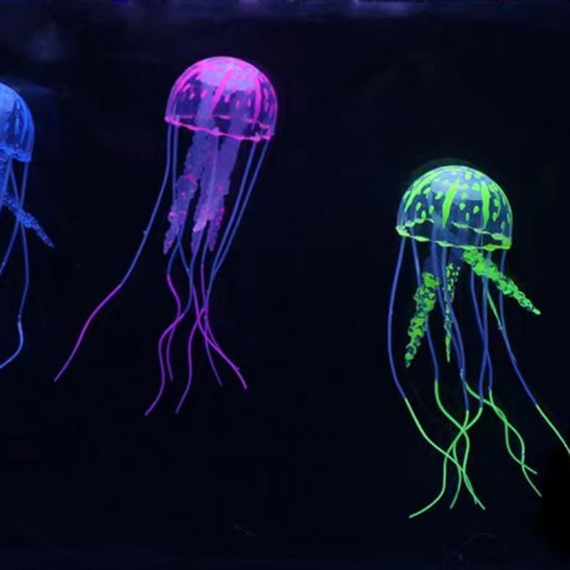 Brighten Aquarium Glowing Artificial Jellyfish Decor | Shop Latest ...