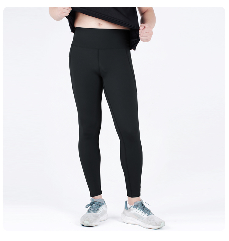 YWDJ High Compression Leggings for Women Quick Dry Solid Pocket