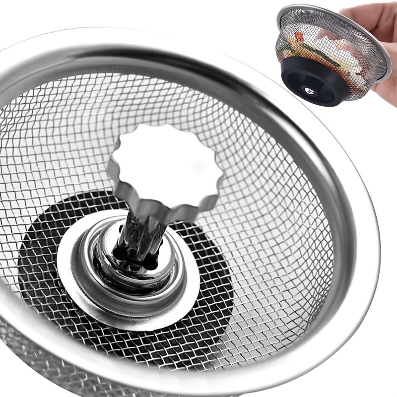 Stainless Steel Sink Drain Filter Sink Drain Strainer Shower - Temu