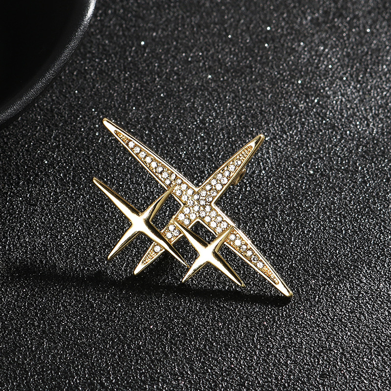 Louis Vuitton - Button Metal Brooch Silver