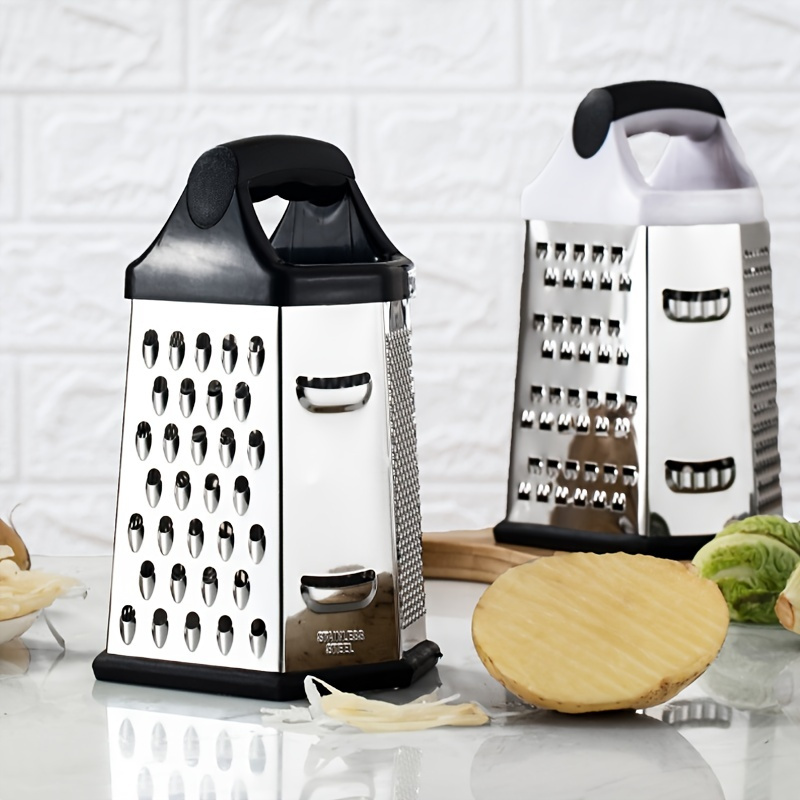

1pc, Box Grater, Steel Grater, Multifunctional Grater, Container, Household , , Manual 6 , , Gadgets Accessories