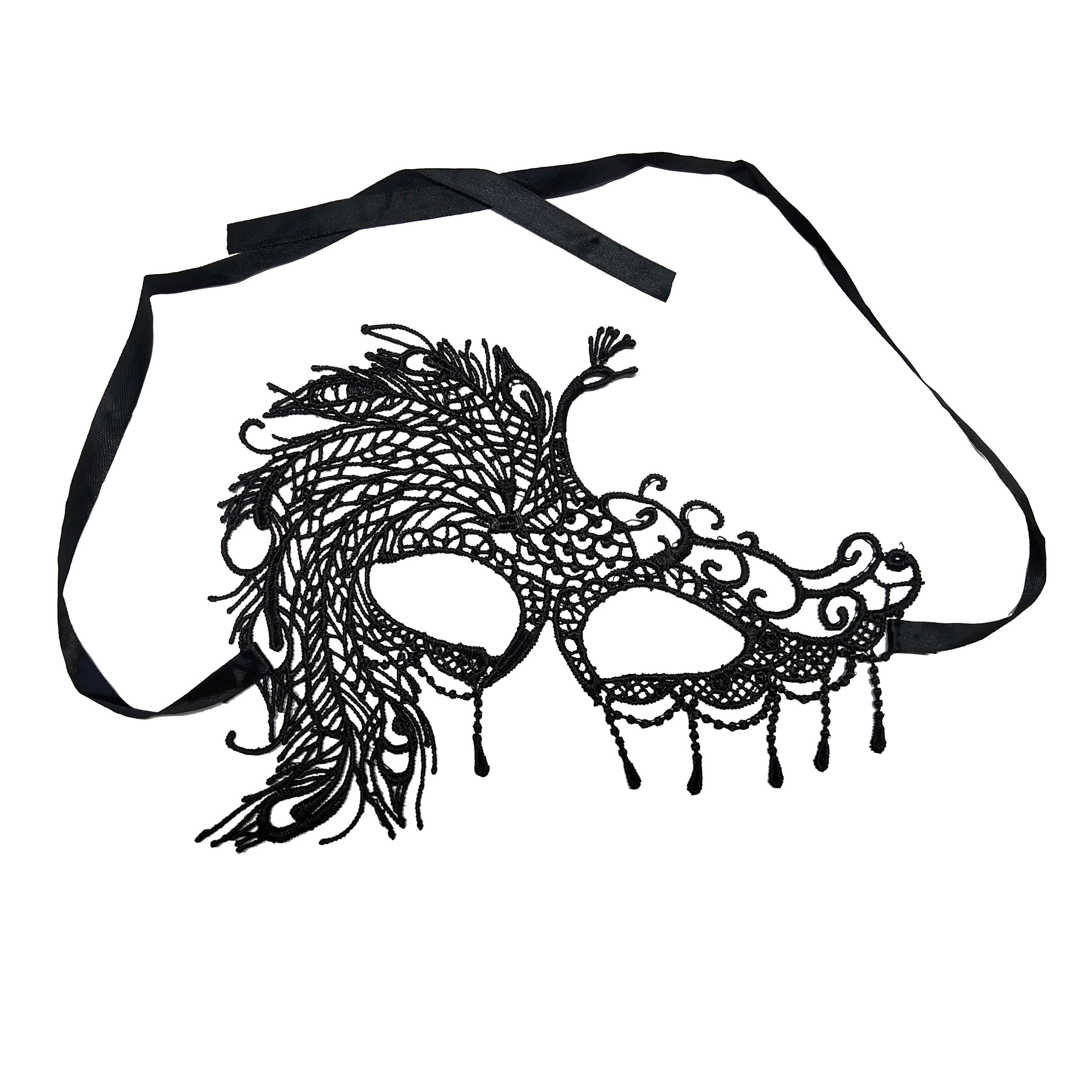 Women's Stunning Masquerade Lace Mask Black Lace Headpiece - Temu