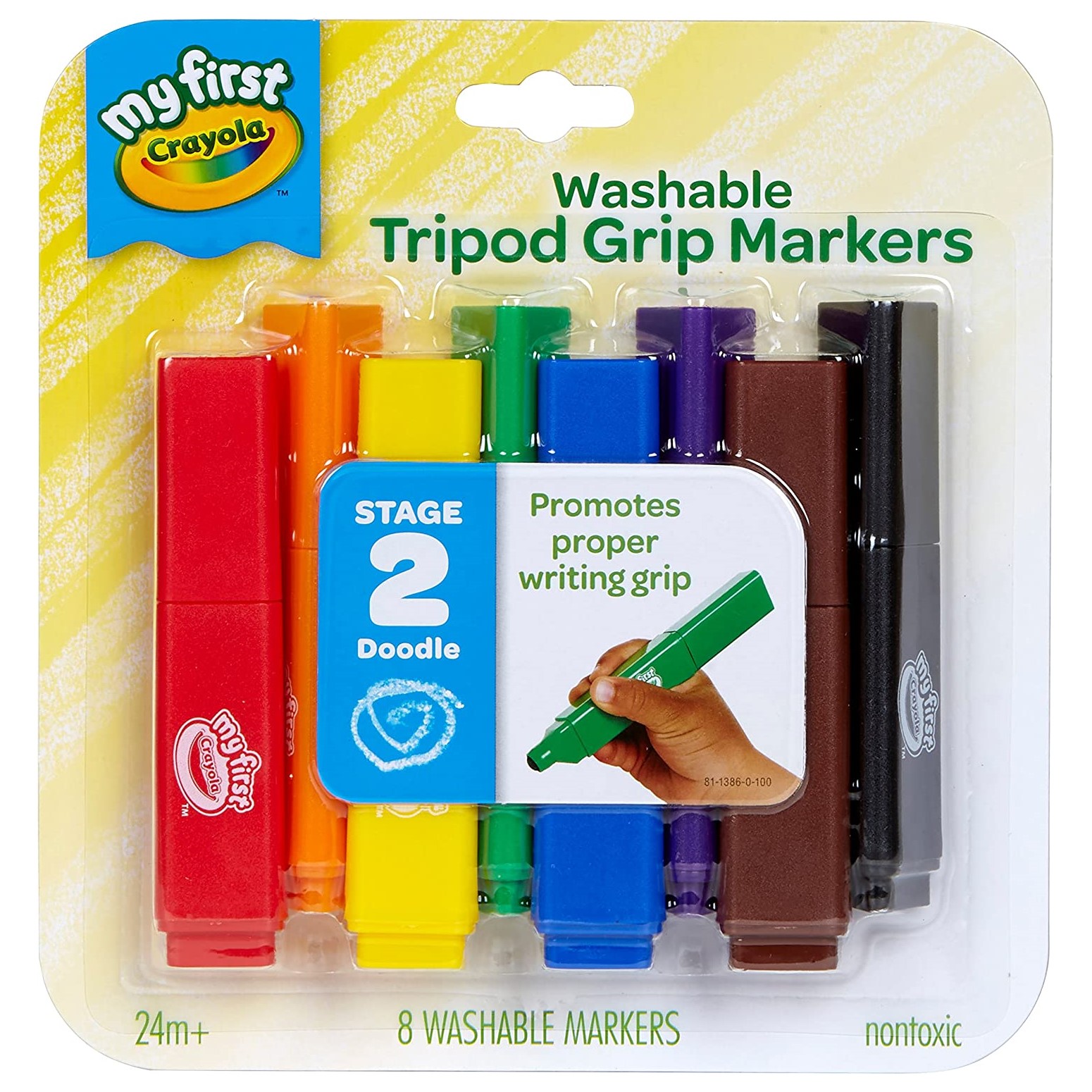 Washable Markers Set, Gift for Kids, 36 Colors Marker Pen Set,ages 2-4,4-8  years
