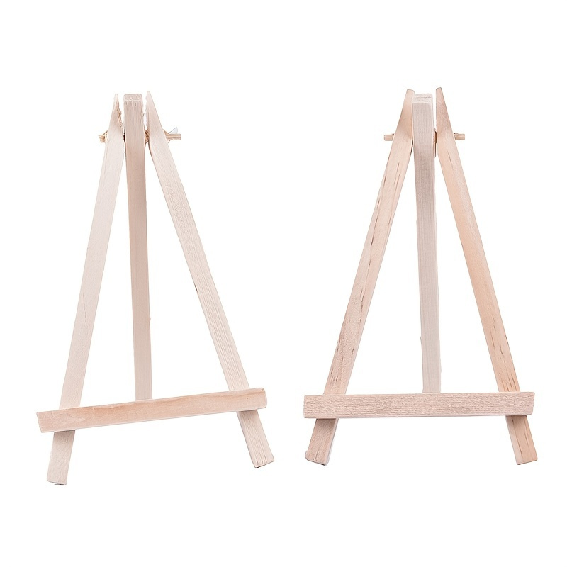 Mini Wooden Tripod Easel Display Painting Stand Card Canvas Holder