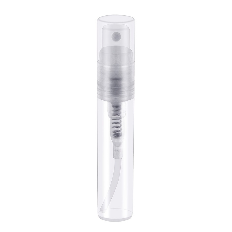 50 Pcs Mini Atomiser Spray Bottle, 3ml Clear Plastic Bottle, Disposable Empty Perfume Atomizer