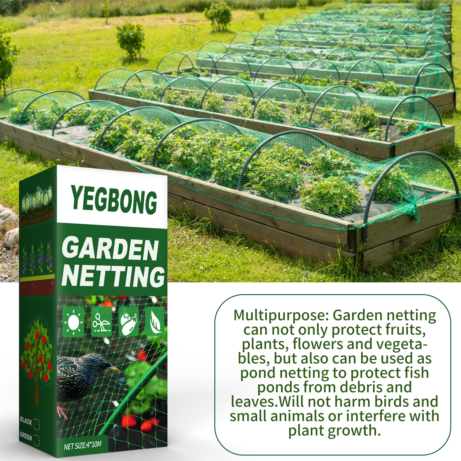Anti aging Plant Netting Protect Garden Durable Perfect - Temu