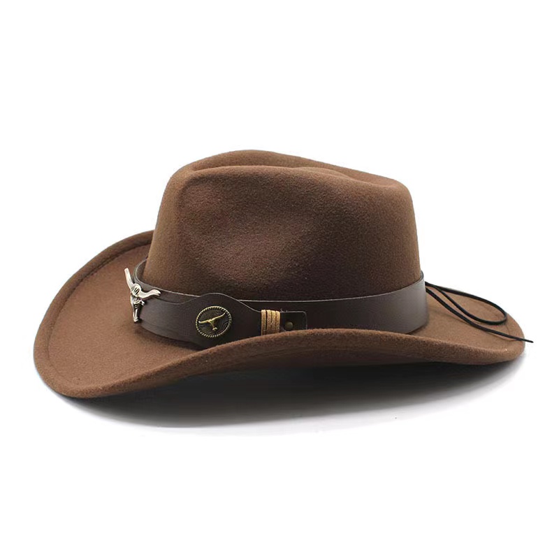 Elegante Sombrero/gorro Vaquero Occidental Sol ¡regalo - Temu