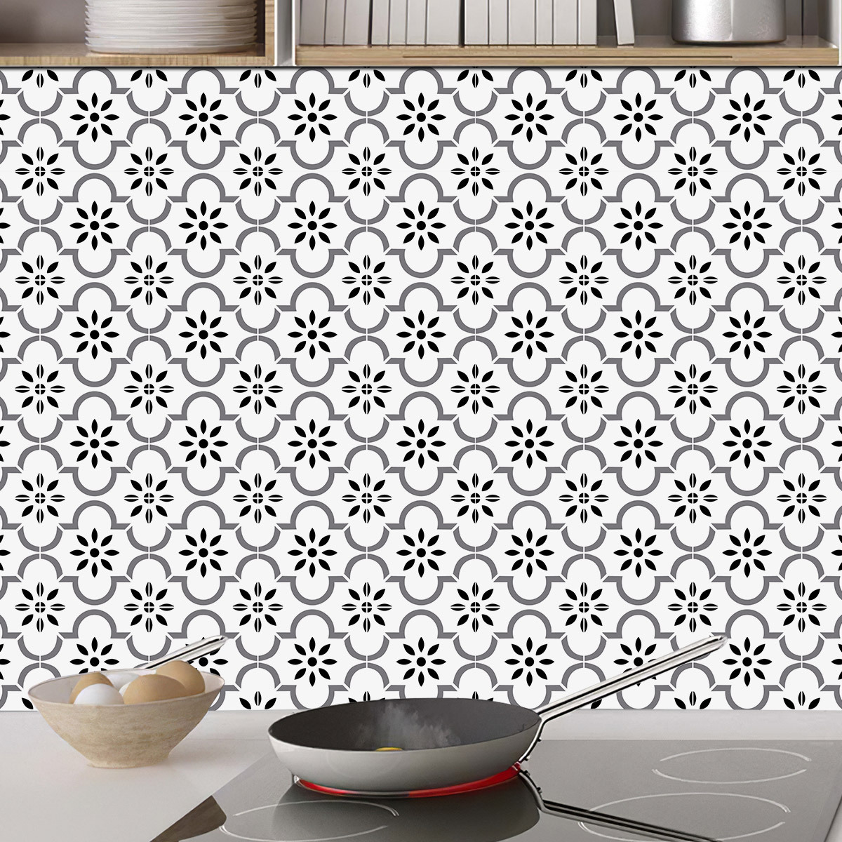 Adesivi copri piastrelle - Decalcomanie Adesivi da parete impermeabili per  piastrelle Peel And Stick | 24 decalcomanie da parete per bagno e cucina