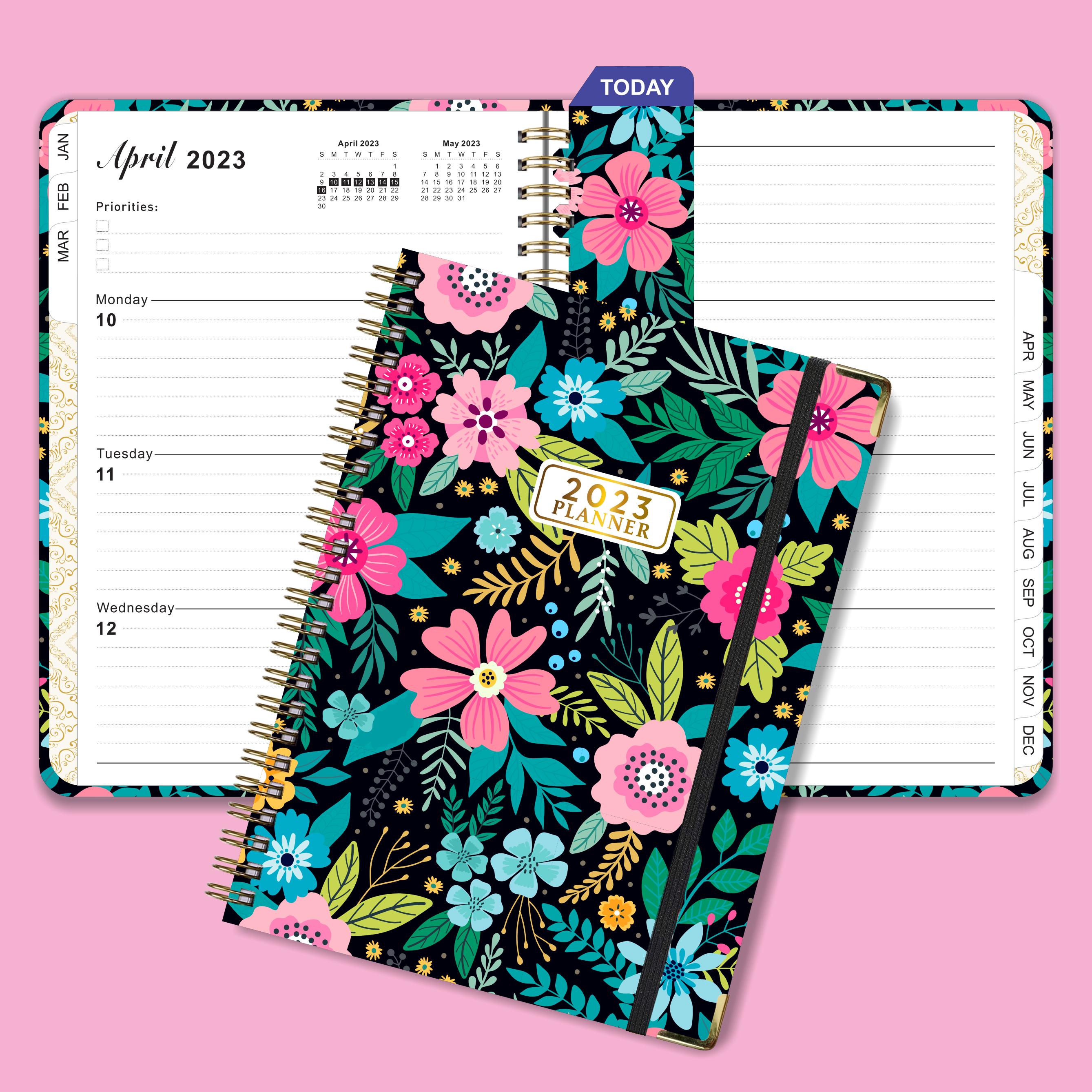2023 New English Notebook Desktop Planner Weekly Planner Schedule Book
