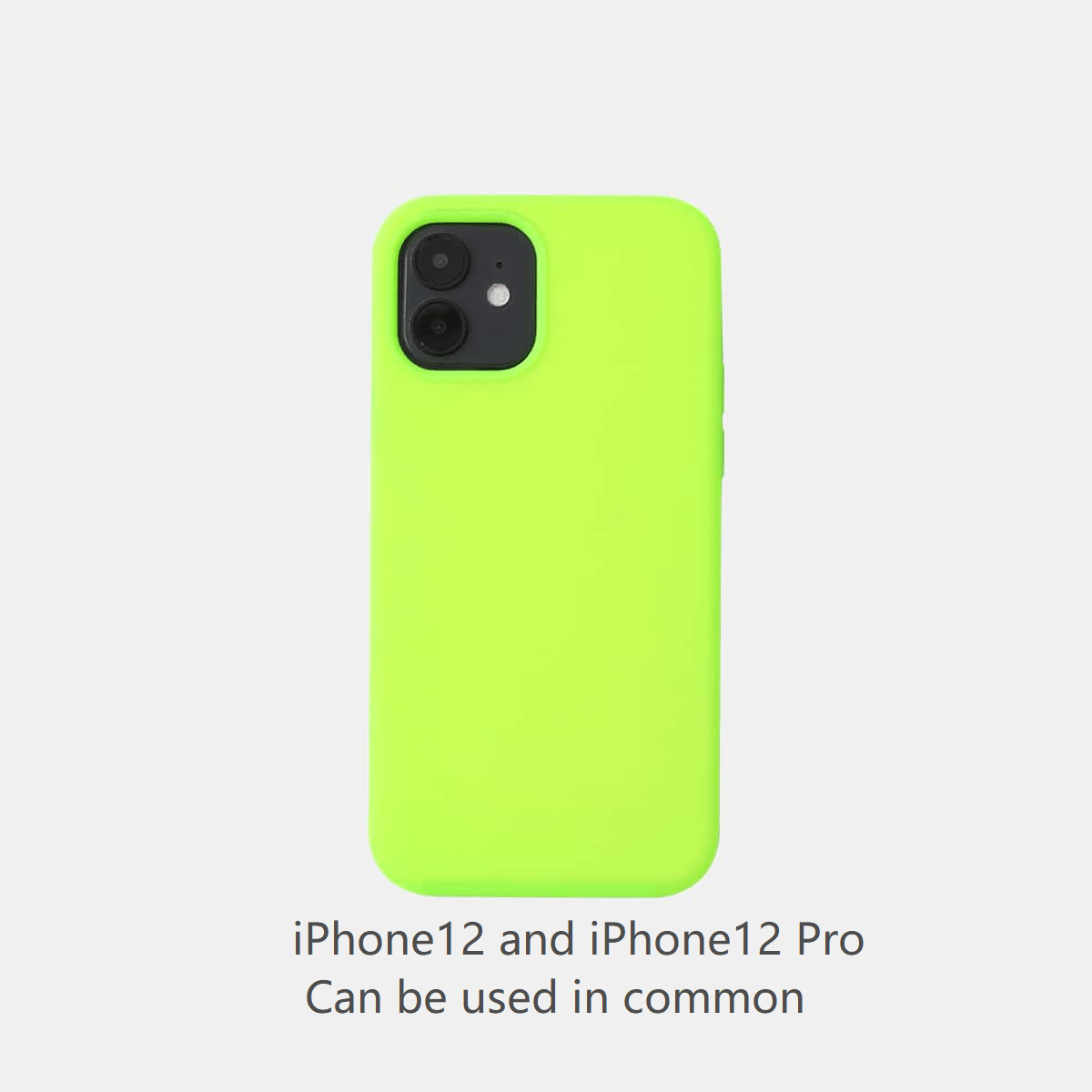 Neon Green iPhone Case for iPhone 13, 13 Pro Max Case, iPhone 12, iPhone 12  Pro, iPhone 12 Pro Max Case / Silicone Neon Green iPhone Case 