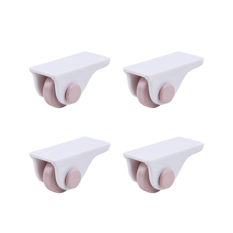 4 pcs Stickable Box Bottom Pulleys Home Storage Box Rollers Wheels, Home Furniture  Casters, Storage Box Rollers, Trash Can Rollers,, Clothes Storage Box  Rollers, Storage Box Basket Moving Small Wheels, Suitable for