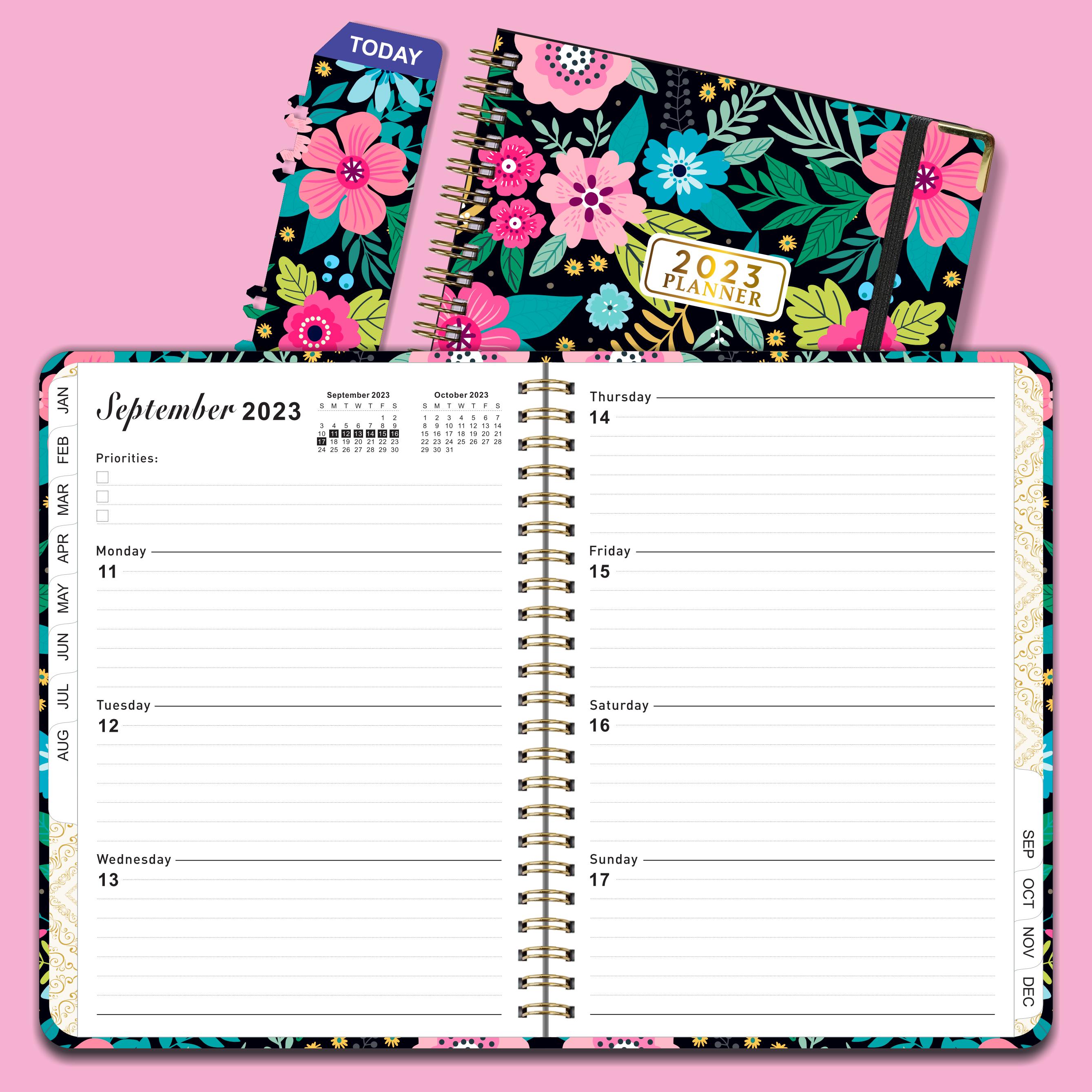 2023 New English Notebook Desktop Planner Weekly Planner Schedule Book