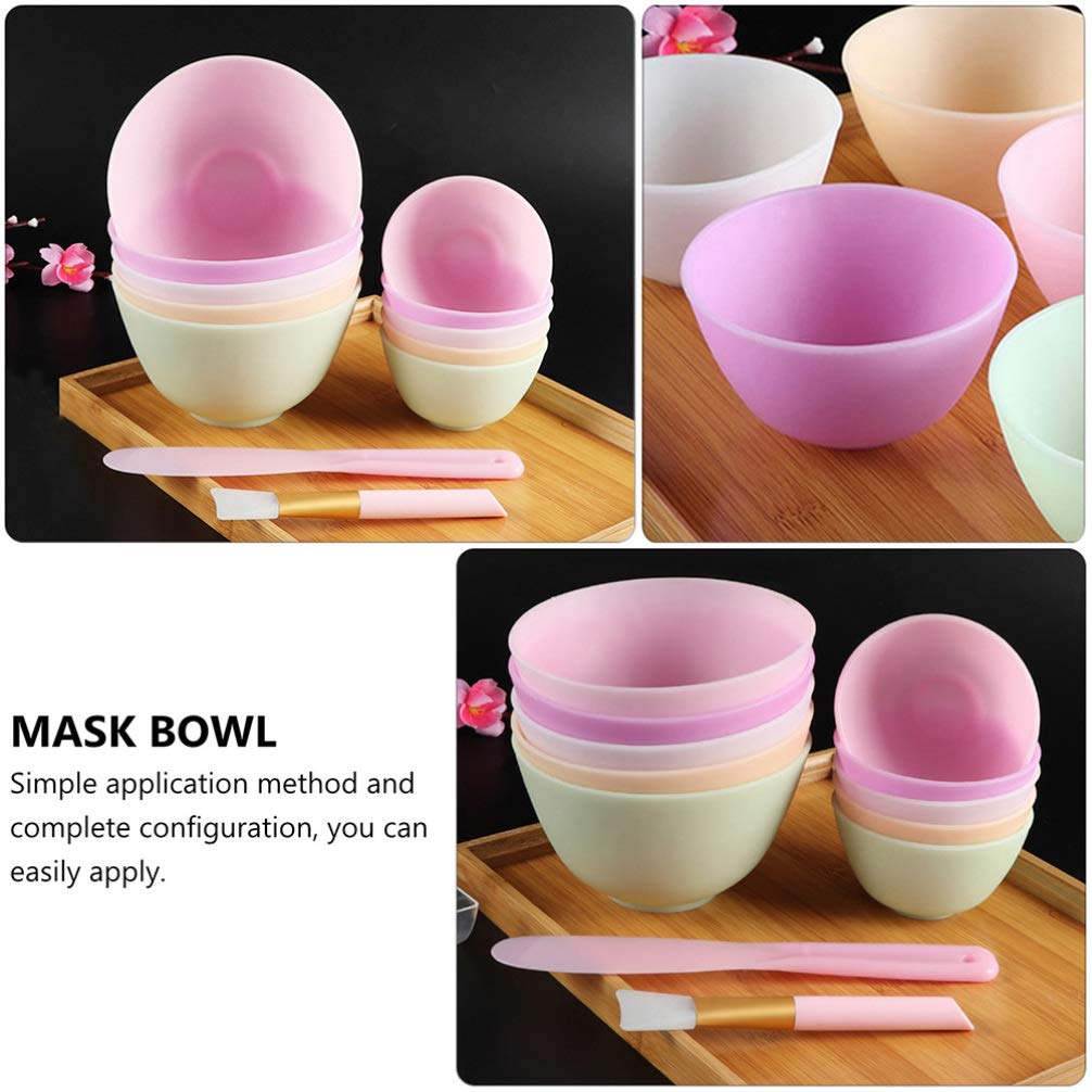 Silicone Facial Mud Bowl Diy Face Mixing Bowl For Home Salon - Temu