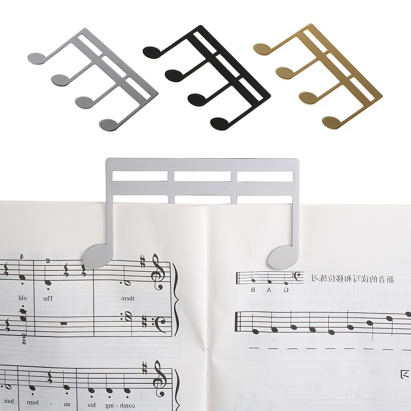 

Portable Metal Keyboard Clamp - Perfect For Holding Your Music Score And Sheet Notes While Practicing The Piano!