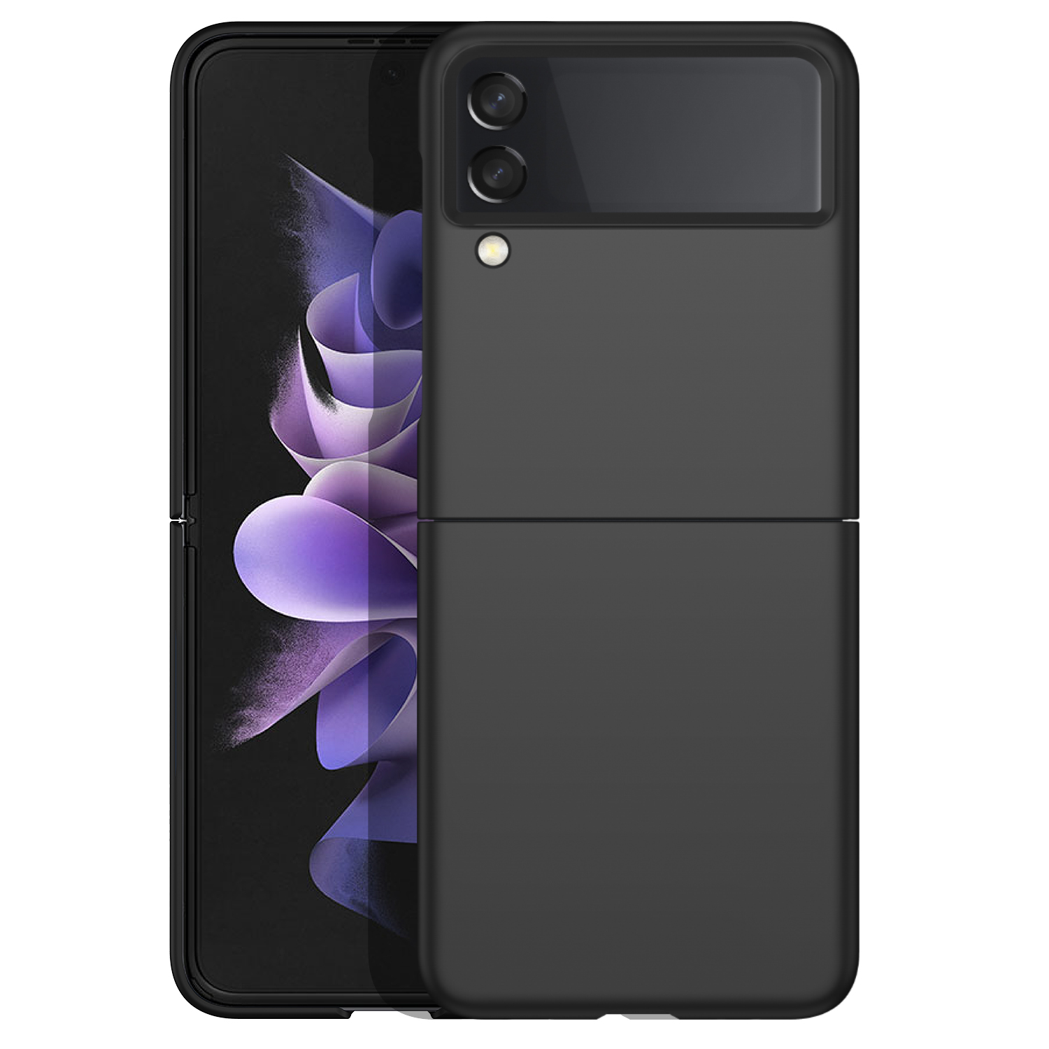 Feitenn for Galaxy Z Flip 4 Case,Flip Phone Case Compatible with Samsung  Galaxy Z Flip 4 5G 2022 (Brown)