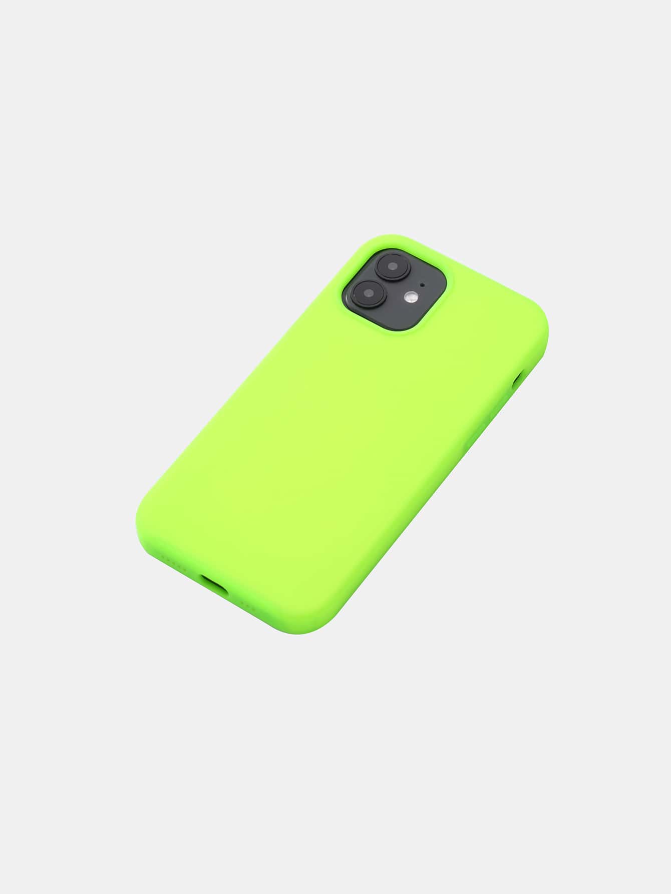 Bright Neon Fluorescent Case for iPhone 13 11 12 Mini PRO Mini Max