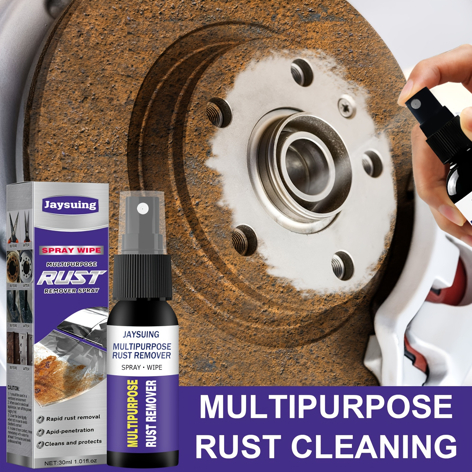 Multi-Purpose Car Rust Remover Inhibitor Maintenance Derusting