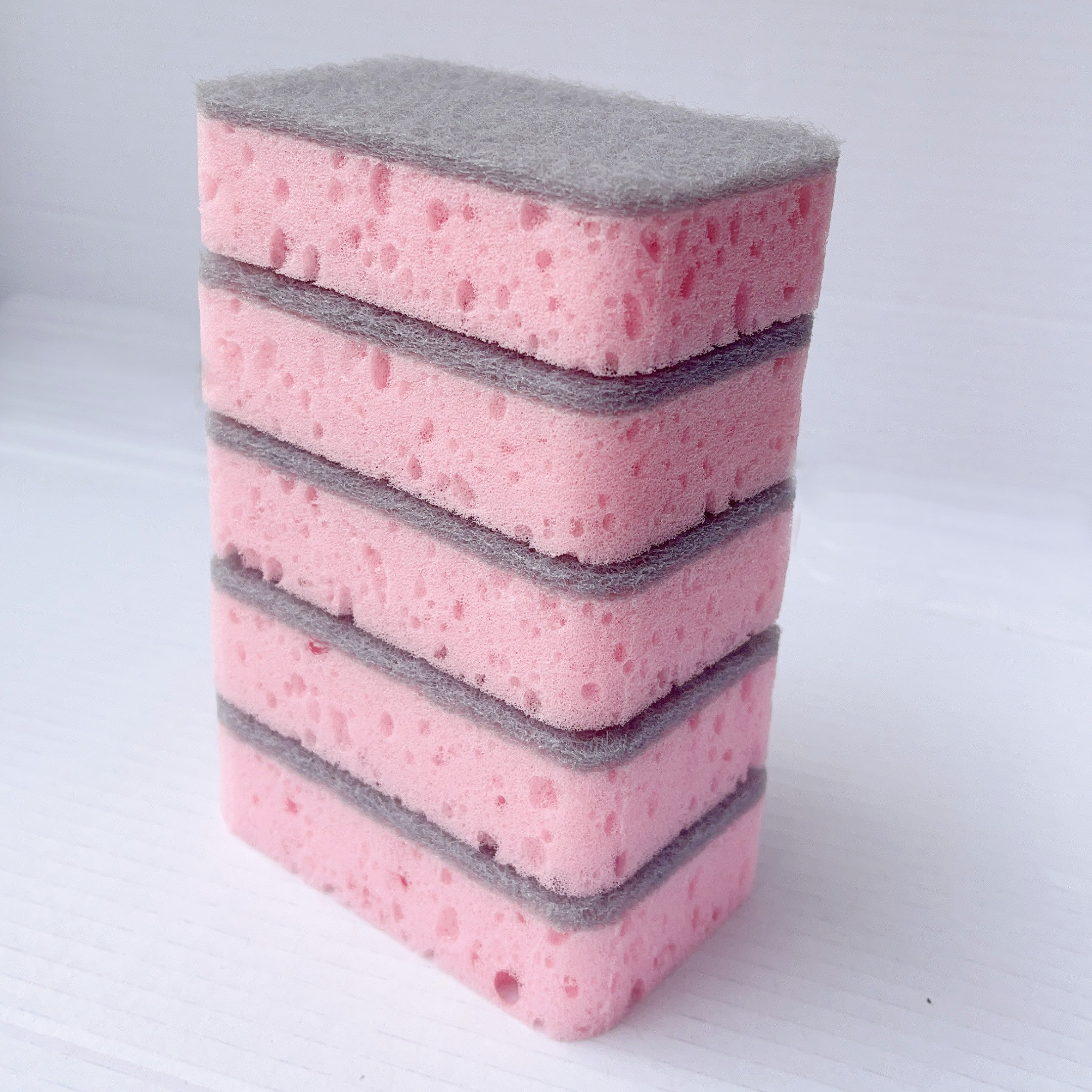 SCRUBIT Paquete de 48 esponjas de cocina – Esponjas de platos para lavar  platos, cocina y baño – Esponjas azules para lavar platos junto con un