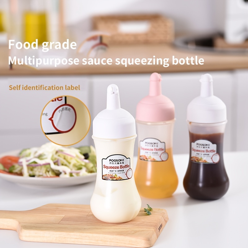 1/2/3 Pcs Plastic Squeeze Bottle For Home Use, 5-hole Design For Tomato  Sauce And Salad Dressing, Honey And Oil Dispenser, Refillable And  Leak-proof, Suitable For Salad Dressing, Ketchup, Jam, Soy Sauce, Oyster