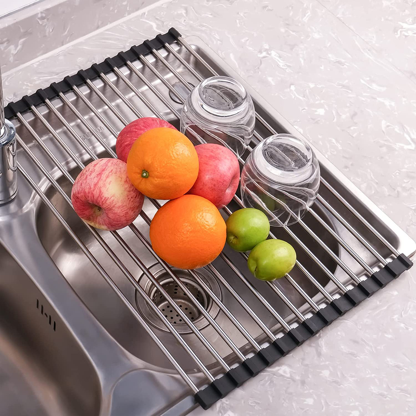 Roll Up Dish Drying Rack Sink Drying Rack Over Sink - Temu