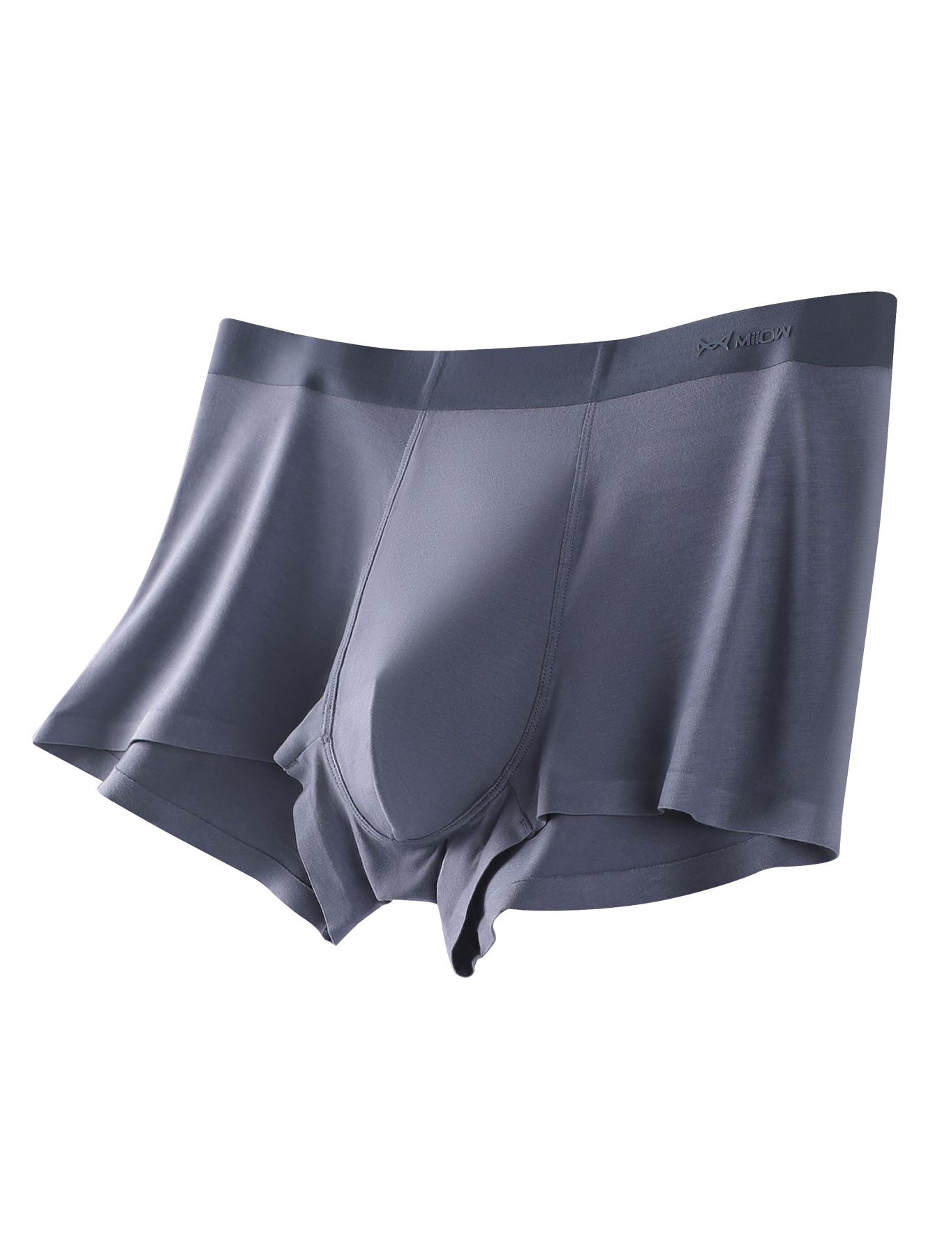 Miiow Men's Boxers Briefs, Seamless Underwear With Antibacterial Inner